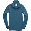 W75 Quarter Zip Sweatshirt Ocean Blue colour image